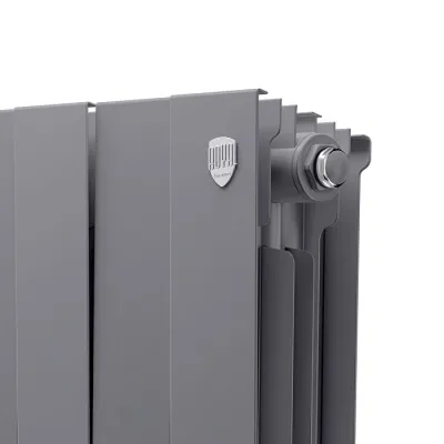 Радиаторы Royal Thermo PianoForte 200 биметаллические, серебристые боковое подключение