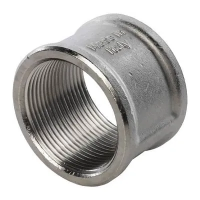 Муфта латунная внутренняя резьба никелированная Stout