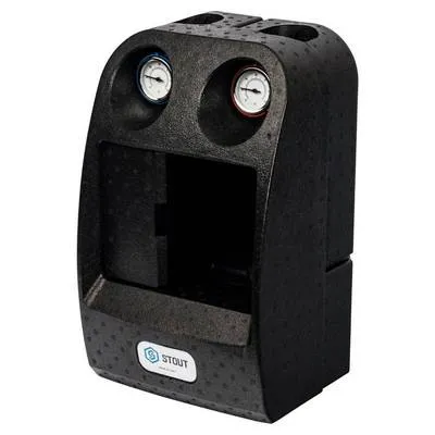 Насосная группа с 3-ходовым приводным смесителем Ду32 в теплоизоляции (без насоса) Stout SDG-0007-003201