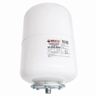 Бак расширительный ГВС 24 л 3/4" 8 бар белый Valfex VF.GVS.0024