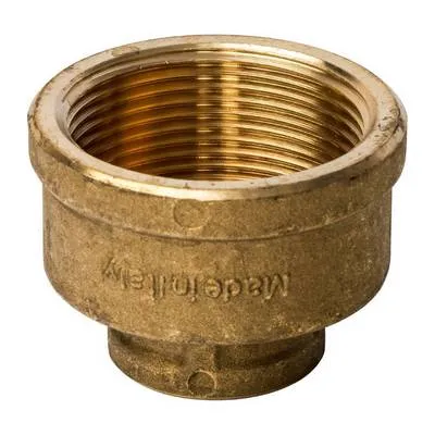 Муфта латунная переходная внутренняя резьба Stout