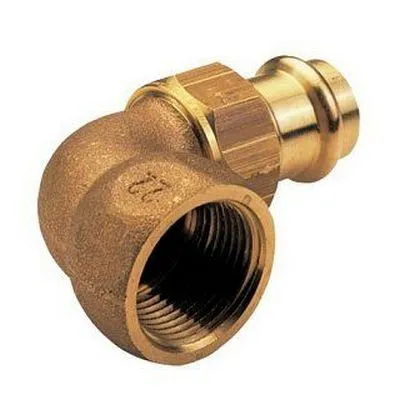 Угол комб. вн 18х1/2" разъём. Медь пресс IBP