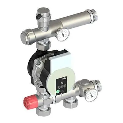 Смесительный узел для тёплого пола 22-60 °С (с насосом) с частотным регулированием Elsen EMG02.02