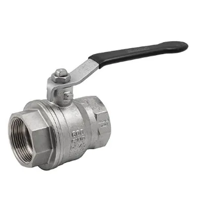 Кран шаровой внутренняя/внутренняя резьба ВВ 2" усиленный флажок Никель Elsen Strong T EV20.2100