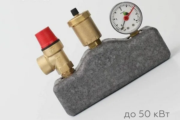 Группа безопасности котла вн 1" 3 бар до 50 кВт Elsen ESG03.10