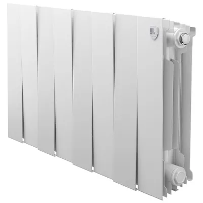 Радиаторы Royal Thermo PianoForte 300 Bianco Traffico биметаллические, белые боковое подключение