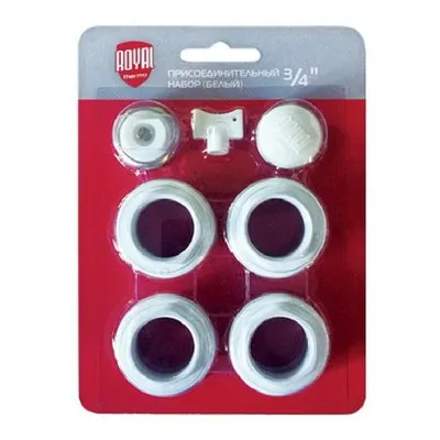 Комплект пробок 7 шт. 3/4'' Royal Thermo белый НС-1156779