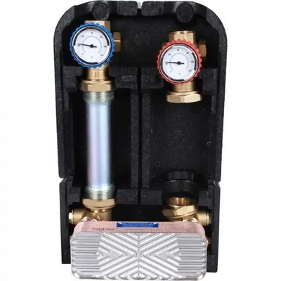 Группа насосная Ду25, с теплообменником на 20 пластин, без насоса Elsen SmartBox 3.5 EFG25.20