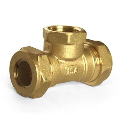 Тройник для гофрированной трубы с внутренней резьбой ВР Ø20х3/4"х20 Stahlmann IWS STFL2003/420BEF