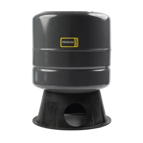 Бак расширительный мембранный универсальный 80 л серый вертикальный На ножках Elsen Premium (FD) EMV01.80L