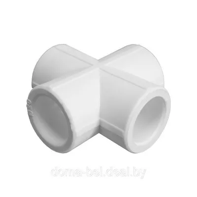 Крестовина полипропиленовая Valfex белая