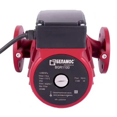 Насос циркуляционный для отопления Belamos BGR1100 BGR1500-50/18