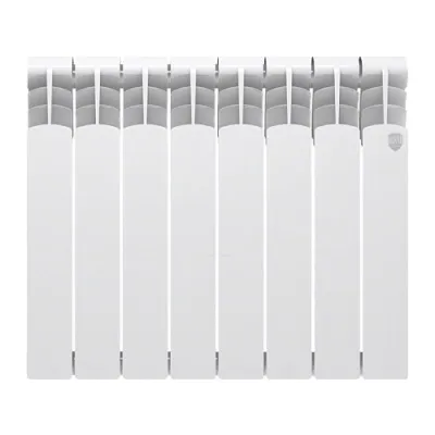Радиаторы Royal Thermo Revolution Bimetall 350 биметаллические, белые боковое подключение