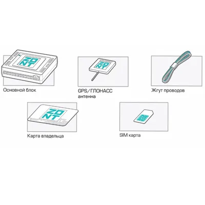 Сигнализация автомобильная спутниковая ZONT ZTC