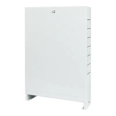 Коллекторный шкаф ШРН-1 наружный 4-5 выходов (651х120х454) Stout SCC-0001-000045