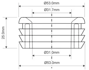 Манжета 50х32 мм для канализации McAlpine Чёрная РЕЗИНА