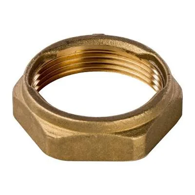 Заглушка с плоскими уплотнениями внутренняя резьба 11/2" Латунь Stout