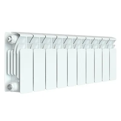 Радиатор отопления Rifar Base 200 10 секций биметаллический секционный боковое подключение rb20010