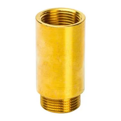 Удлинитель латунный внутренняя/наружная резьба Stout