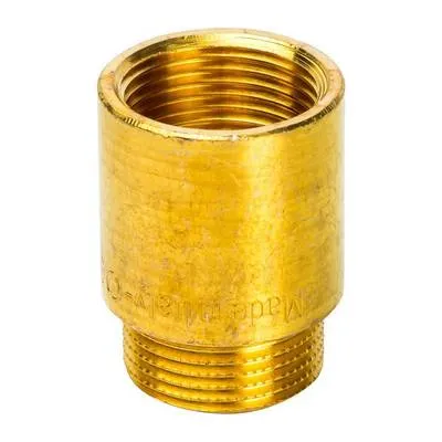 Удлинитель латунный внутренняя/наружная резьба Stout