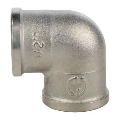 Угольник 90° ВВ никель Stout SFT