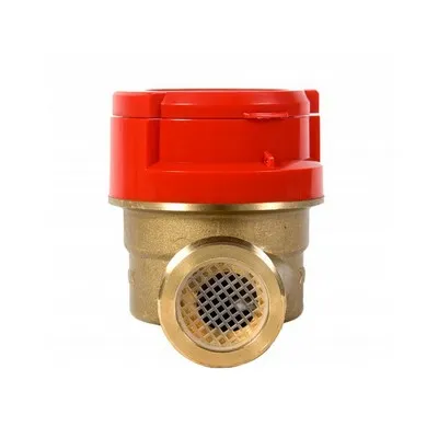 Счётчик для горячей и холодной воды 1/2" 110 мм со сгонами Декаст ОСВУ-15 03-15-01