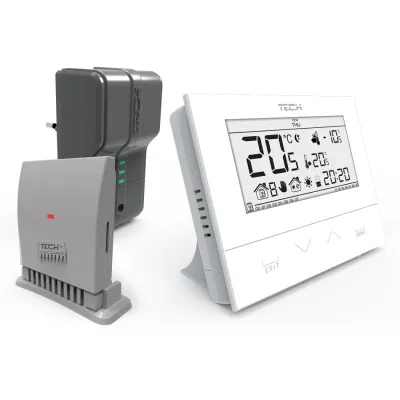 Терморегулятор проводной двухпозиционный программируемый ST-292v3 Tech серия 5/10, с датчиком  влажности