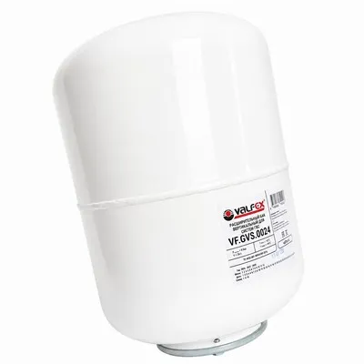 Бак расширительный ГВС 24 л 3/4" 8 бар белый Valfex VF.GVS.0024