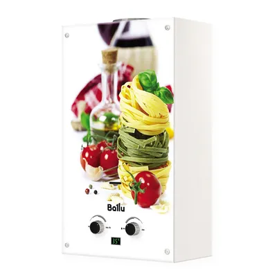 Колонка газовая Ballu GWH 10 Fiery Glass Pasta НС-1584735