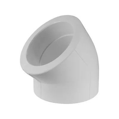 Угол полипропиленовый 45° внутренний/внутренний Valfex белый