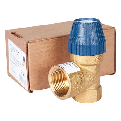 Клапан предохранительный для водоснабжения 10 бар ВВ 3/4"х1/2" Stout SVS-0030-010015