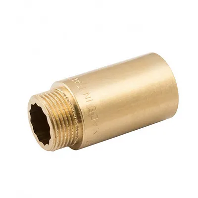Удлинитель латунный внутренняя/НАРУЖНАЯ резьба ВН 1/2"х50 мм Elsen Metalit EBF13.12-50