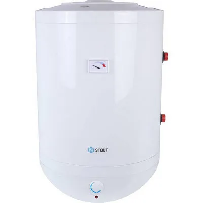 Бойлер косвенного нагрева Stout с ТЭНом в комплекте настенный