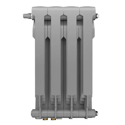 Радиаторы Royal Thermo BiLiner 500 Silver Satin VDR биметаллические, серебристые нижнее правое подключение