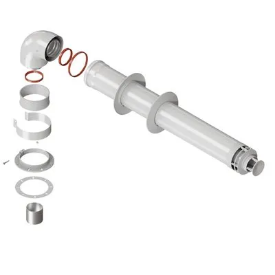 Комплект дымохода коаксиальный универсальный Ø60/100, L=900 мм Royal Thermo RTF01.050