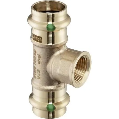 Тройник комб. вн 28x1/2"x28 Медь пресс Sanpress мод. 2217.2 Viega