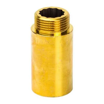 Удлинитель латунный внутренняя/наружная резьба Stout