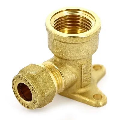 Водорозетка вн 15х1/2" Медь обж. мод. 1106 Tiemme