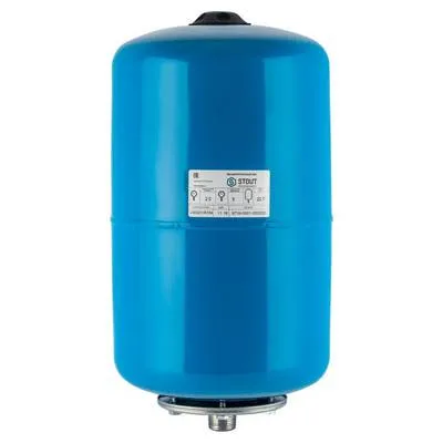 Бак расширительный для ГВС 20 л синий Stout STW-0001-000020