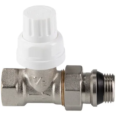 Кран для радиатора термостатический прямой 1/2" с EPDM кольцом Valtec VT.032.NR.04