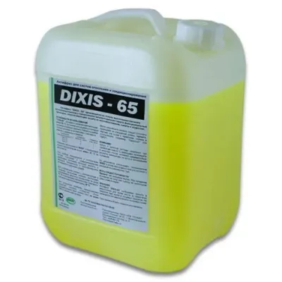 Теплоноситель (антифриз) Dixis-65 (Диксис) 20 кг (этиленгликоль) для систем отопления