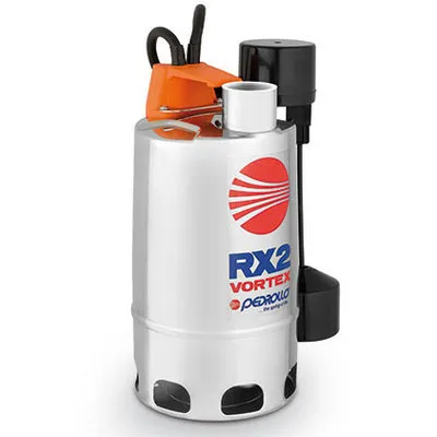 Насос дренажный Pedrollo RXm Vortex 5/40-GM с попл. (Hmax-13 м  Qmax-18 м³/час) кабель 10 м