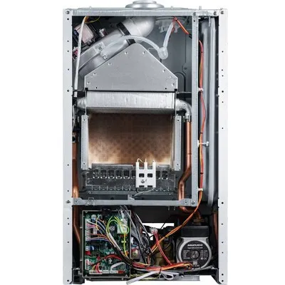 Котёл газовый Mizudo M24T с шиной OpenTherm голубая панель управления БП-00002080