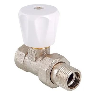 Кран для радиатора ручной прямой 1/2" Компакт Valtec VT.008.LN.04