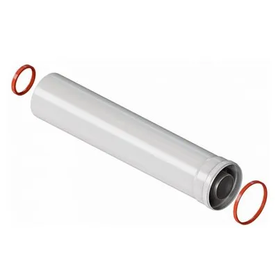 Удлинение дымохода коаксиальное Ø60/100L, L=500 мм Royal Thermo RTF05.030
