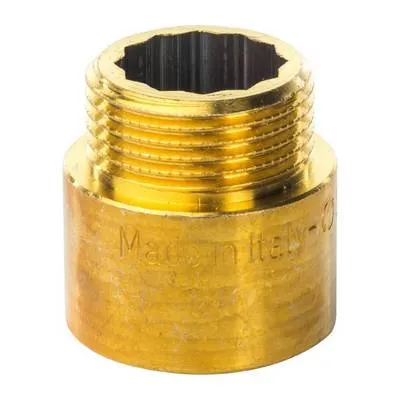 Удлинитель латунный внутренняя/НАРУЖНАЯ резьба ВН 3/4"х20 мм Stout SFT-0001-003420