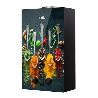 Колонка газовая Ballu GWH 10 Fiery Glass Curry НС-1584732