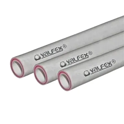 Труба полипропиленовая армированная стекловолокном Valfex PN25 серая ппр штанга 4м(цена за 1м)