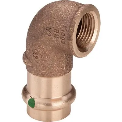 Угол комб. вн 15х1/2" Медь пресс Sanpress мод. 2214.2 Viega