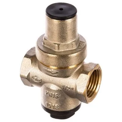 Регулятор давления воды ВВ 1/2" Ру=1-5,5 бар поршневой с компенсированным седлом Elsen EPR01.1212